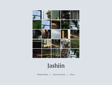 Tablet Screenshot of jashiin.com